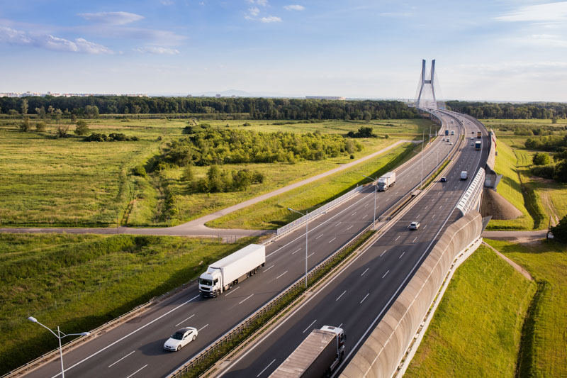 zdjecia-z-drona-warszawa-20 Autostrada z lotu ptaka